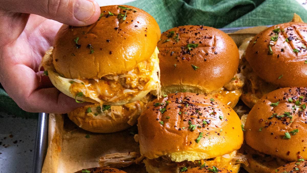 The Ultimate Buffalo Chicken Sliders for Game Day & Gatherings